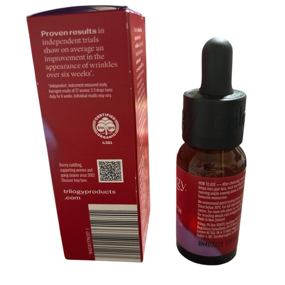 Trilogy 𝙲𝚘𝚀10 𝙱𝚘𝚘𝚜𝚝𝚎𝚛 𝙾𝚒𝚕-𝙰𝚐𝚎 𝙳𝚎𝚏𝚢𝚒𝚗𝚐 𝙾𝚒𝚕 0.67 𝚏𝚕 𝚘𝚣.
𝙼𝚊𝚍𝚎 𝚒𝚗 𝙽𝚎𝚠 𝚉𝚎𝚕𝚊𝚗𝚍. - Picture 8 of 10